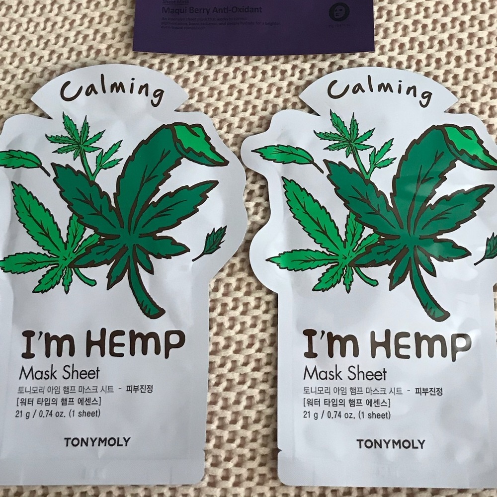 2 Sheet masks (tonymoly